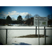 Snow covers the ground at the Ryan Park Site